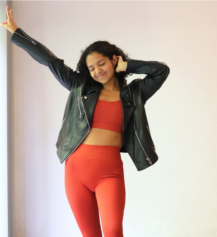 Leggings básicos ladrillo