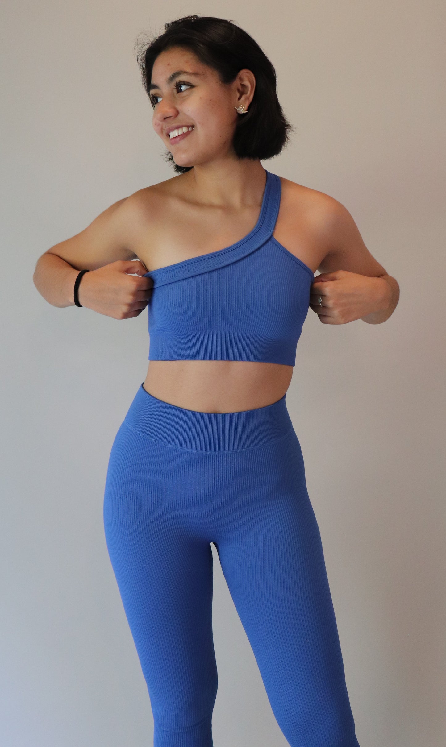 Leggings básicos azul rey