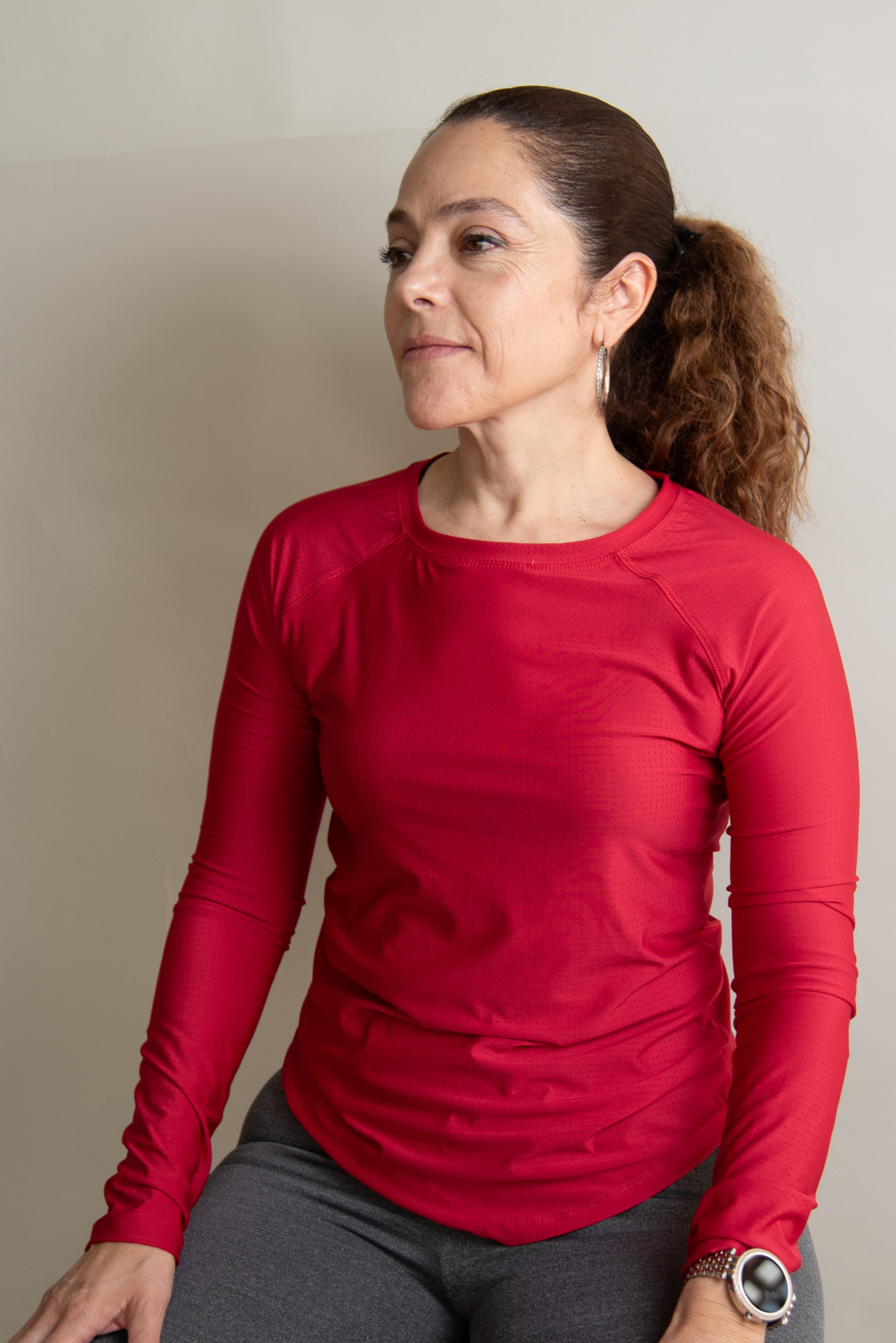 Blusa runner roja