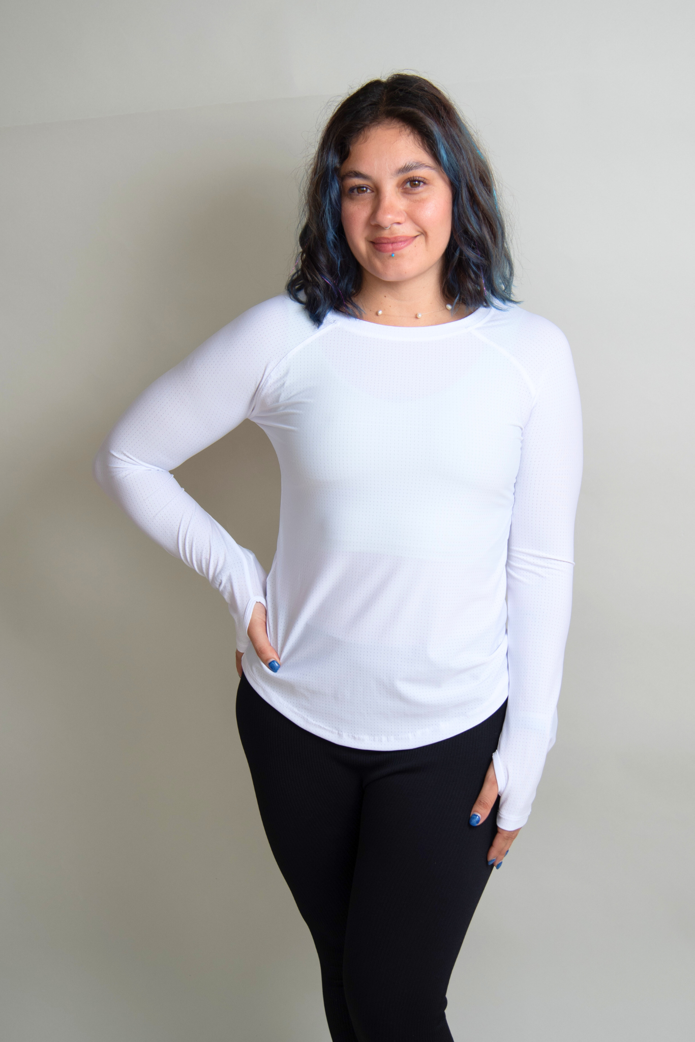 Blusa runner blanca