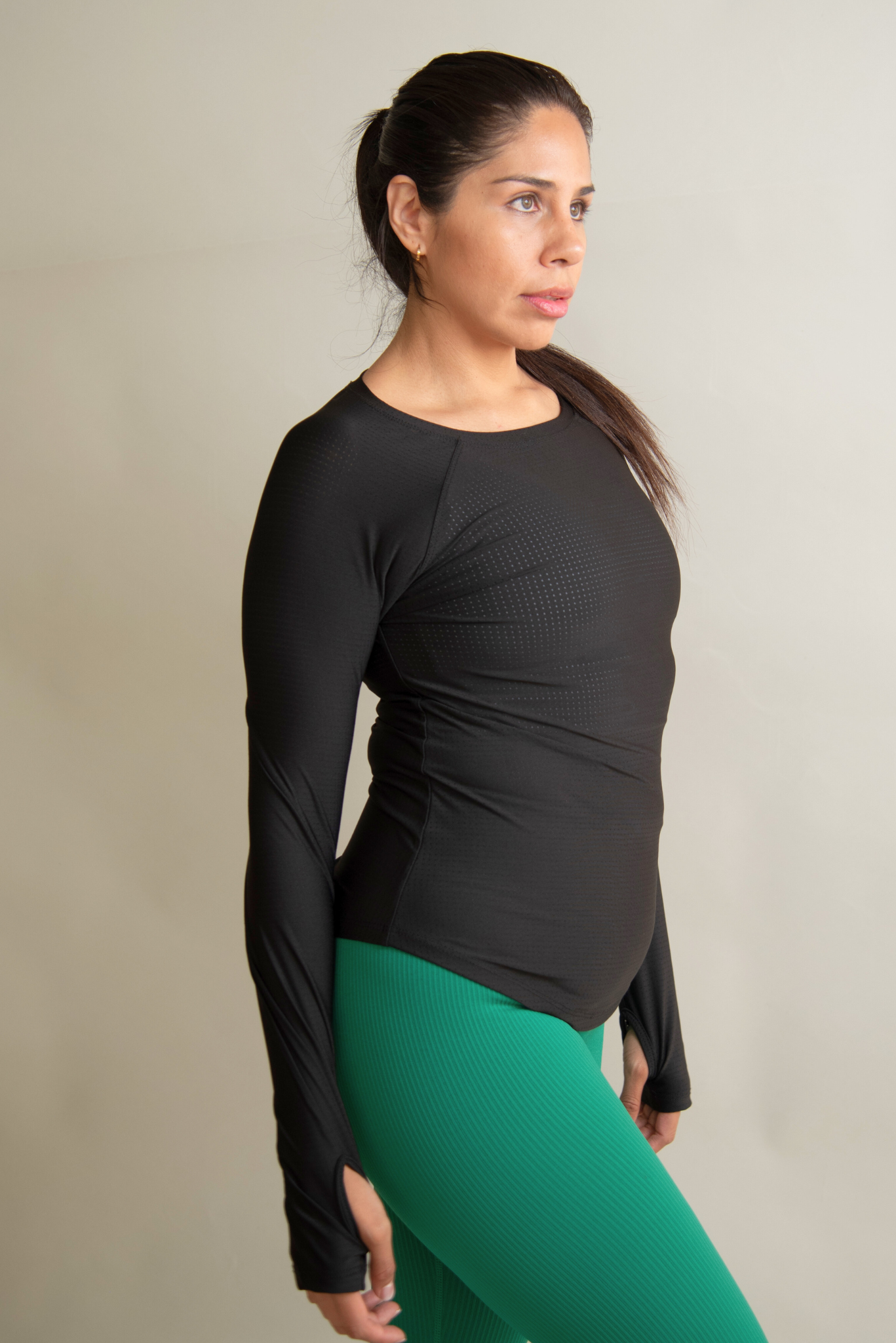 Blusa runner negra